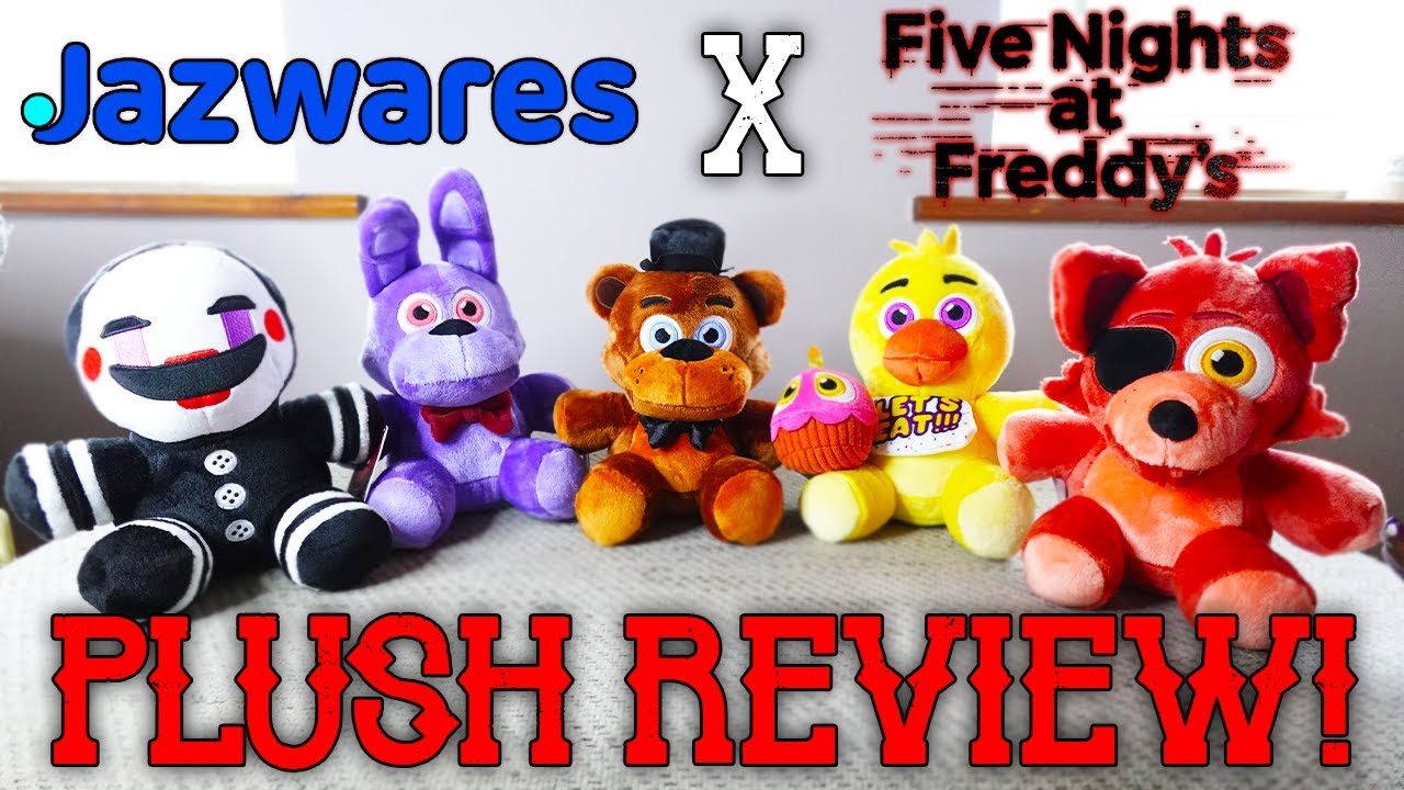Плюшевые игрушки JAZWARES FNAF уже здесь! | Обзор плюшевых игрушек Jazwares FNaF!