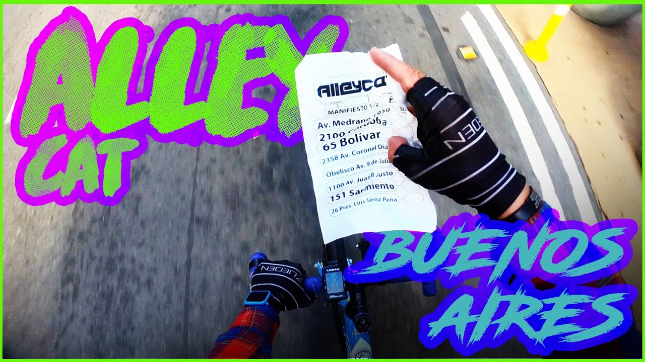 AlleyCat Buenos Aires | BsAs Cycling Combo AlleyCat highlights | No apto para cardiacos