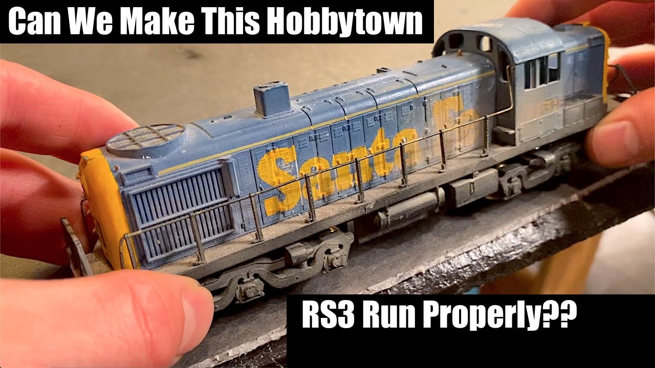 Сможем ли мы заставить этот Hobby Town Santa Fe RS3 нормально работать?