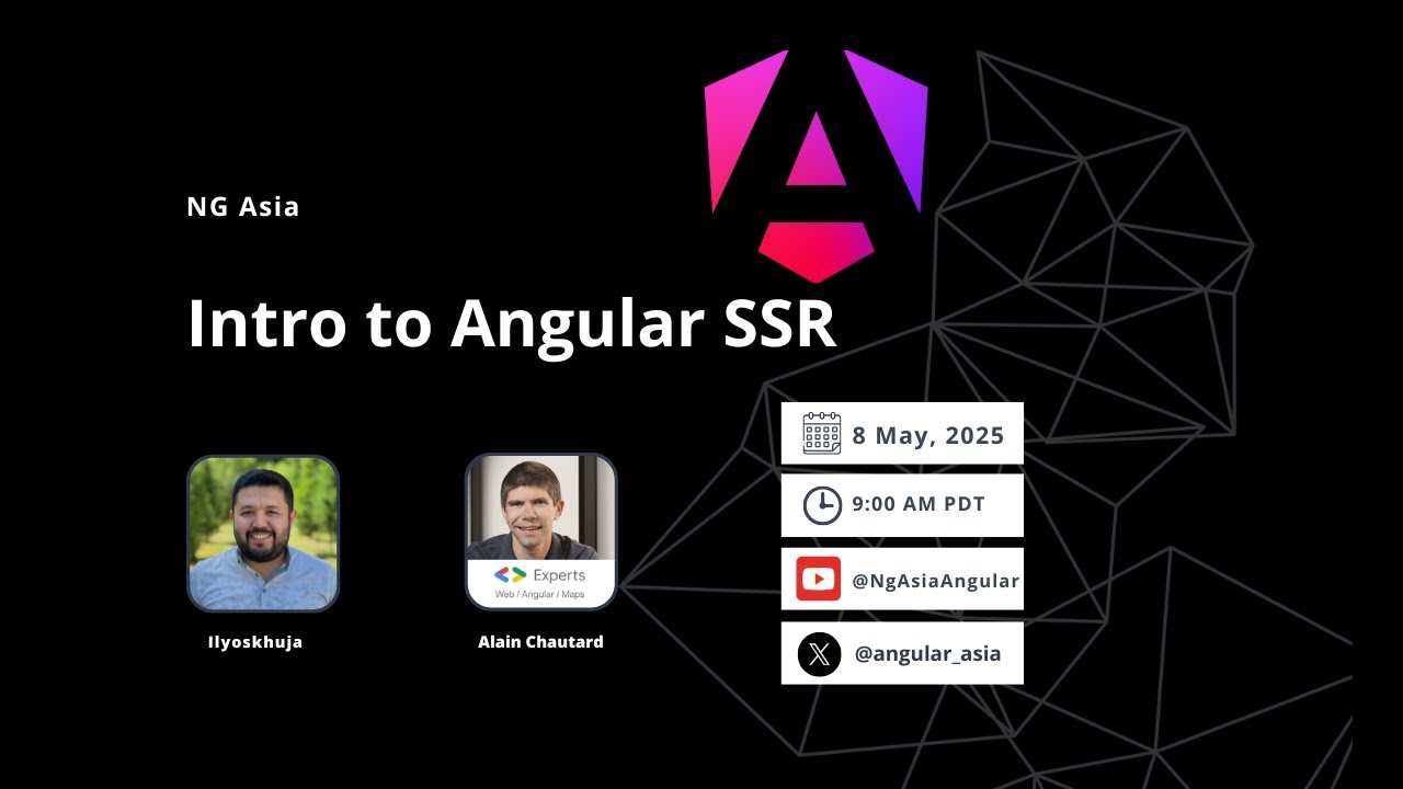 Intro to Angular SSR