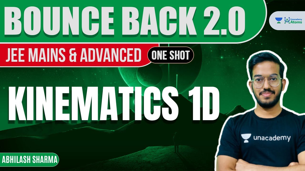 Kinematics 1D | One Shot | 