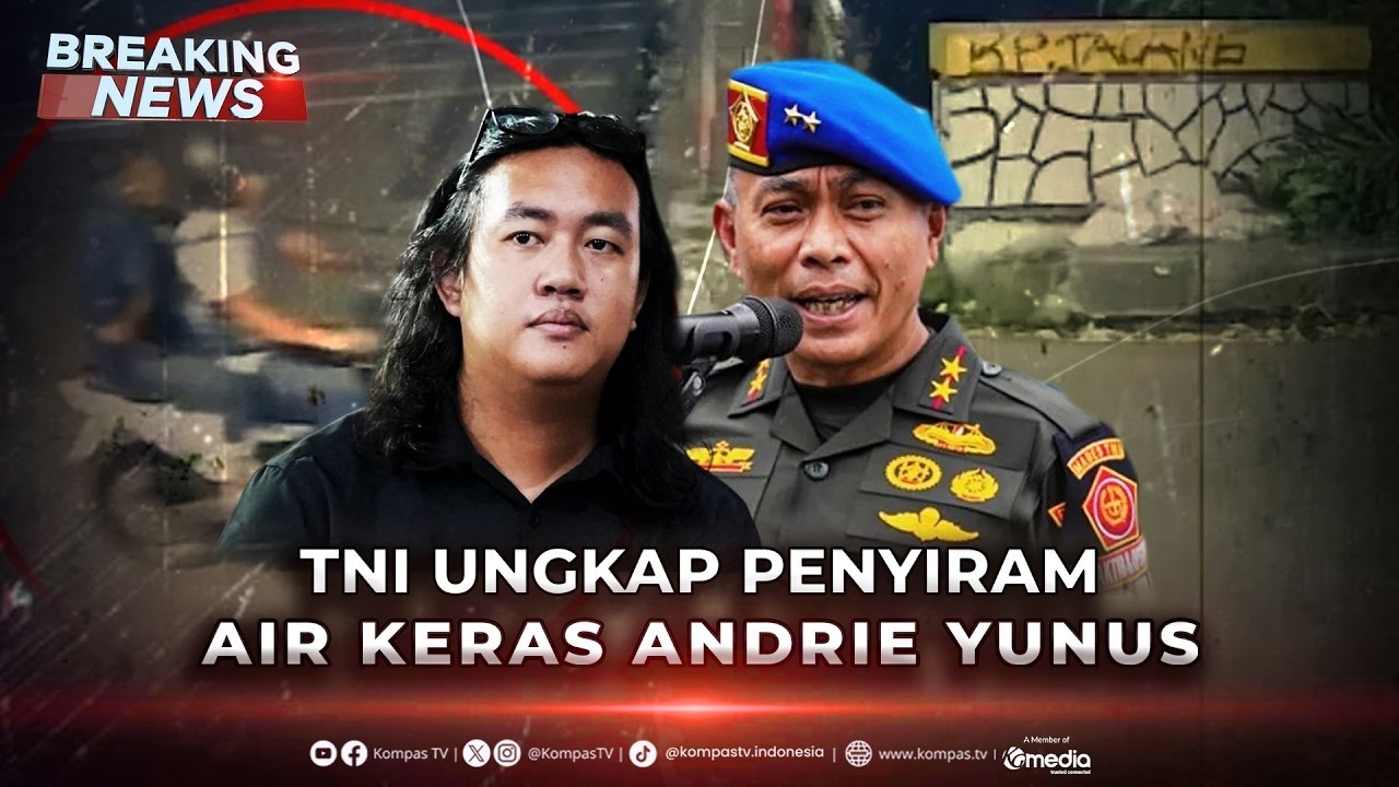 BREAKING - TNI Amankan 4 Terduga Pelaku Serangan Air Keras ke Andrie Yunus