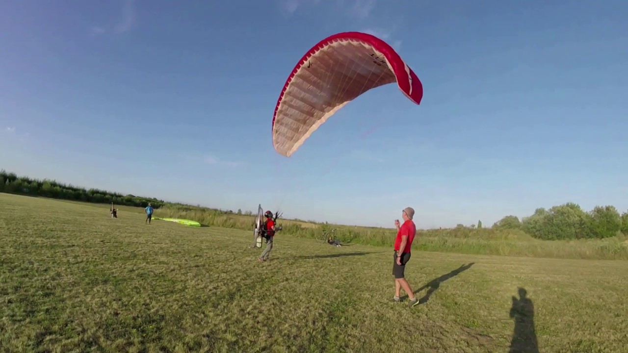 Formation paramoteur 7 : Deco face voile et touche and go !