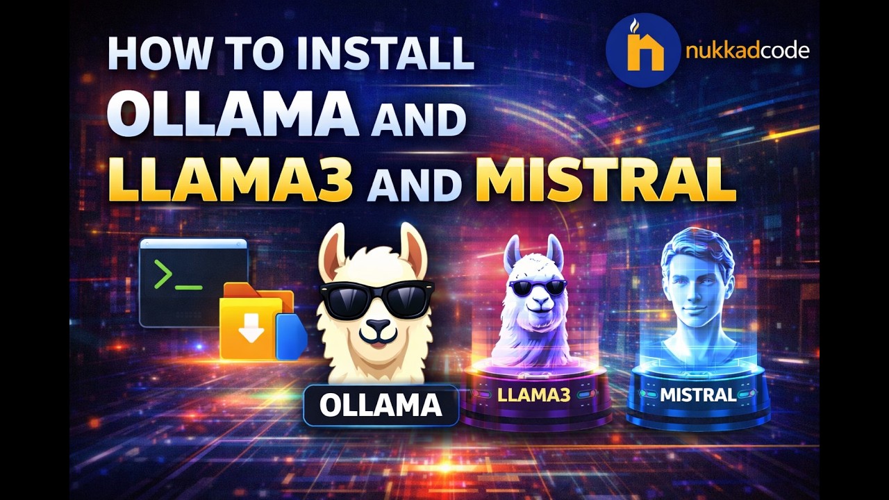 How to install Ollama, Mistral and LLamma3 in macos