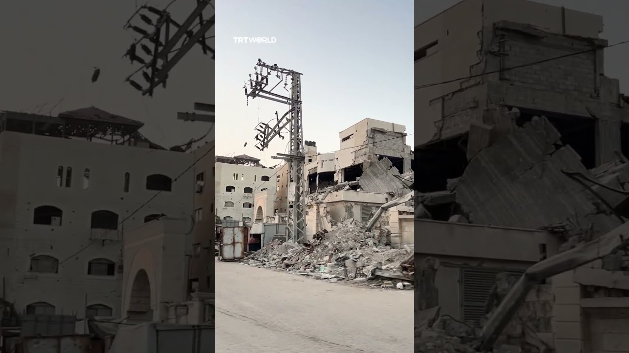 Destruction stretches from north to south across Gaza