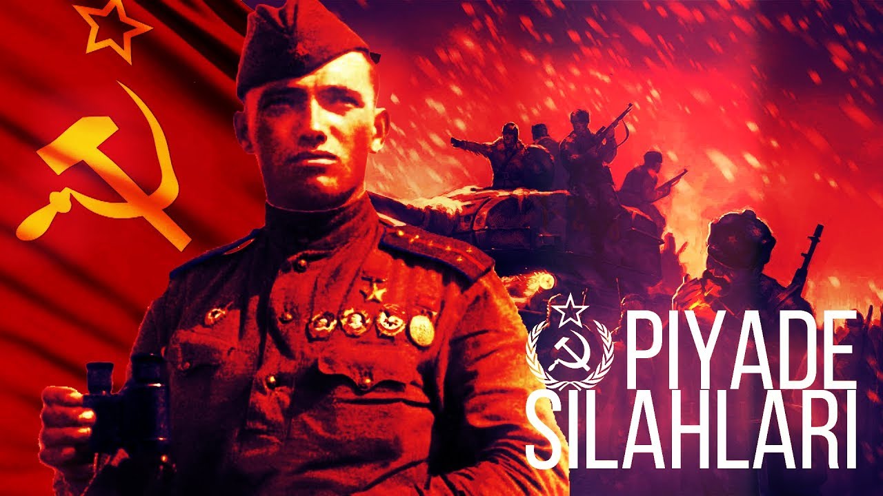 2. D&uuml;nya Savaşı - Sovyetler Birliği Piyade Silahları