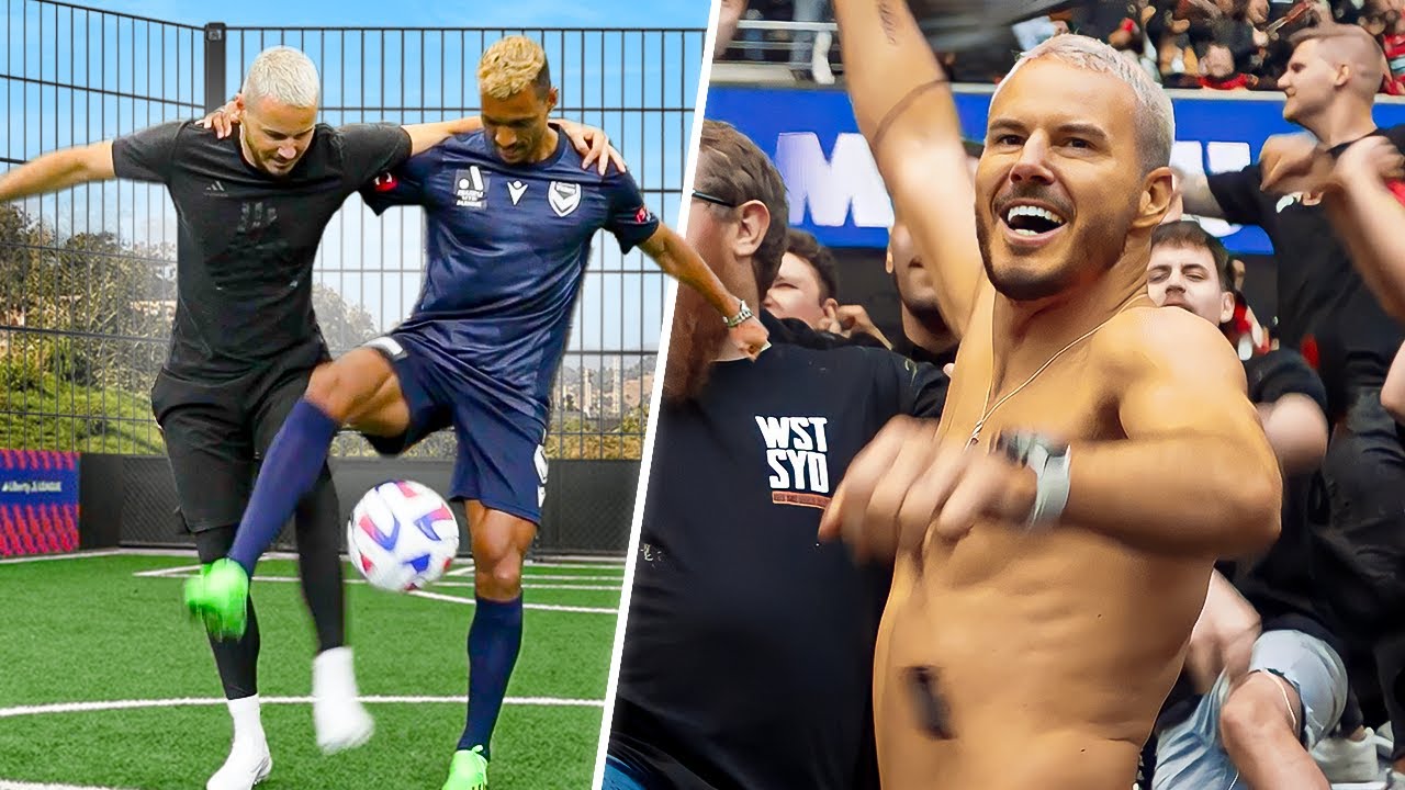 THE BEST FOOTBALL EXPERIENCE EVER!! *ON THE OTHER SIDE OF THE WORLD*  🤯