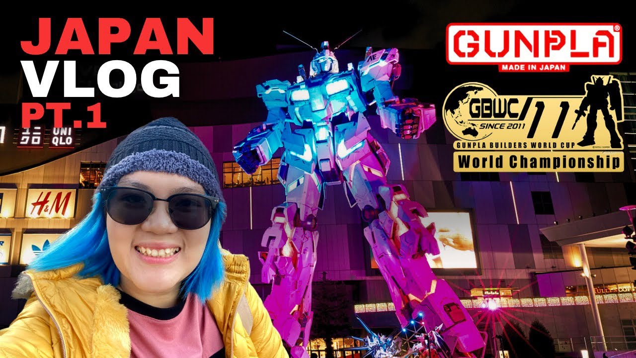 GBWC 2023 FINALS | 1st trip to Tokyo, Japan for Gunpla Builders World Cup | pt. 1