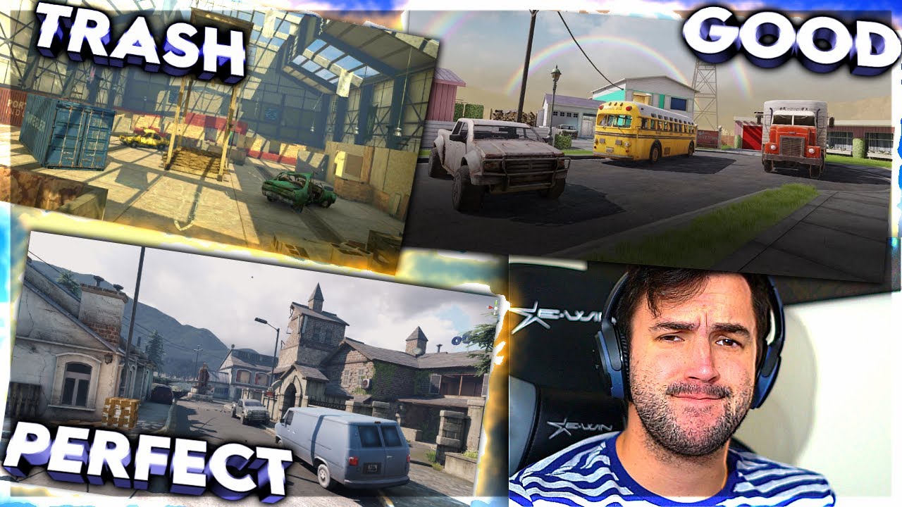 Ranking every map in COD Mobile and Reacting to Hawksnest + Godzly Lists