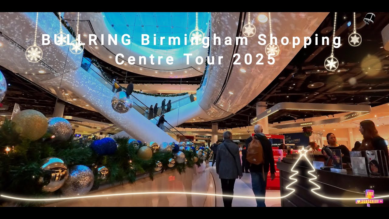 BULLRING Birmingham Shopping Centre Tour 2025 4khdr