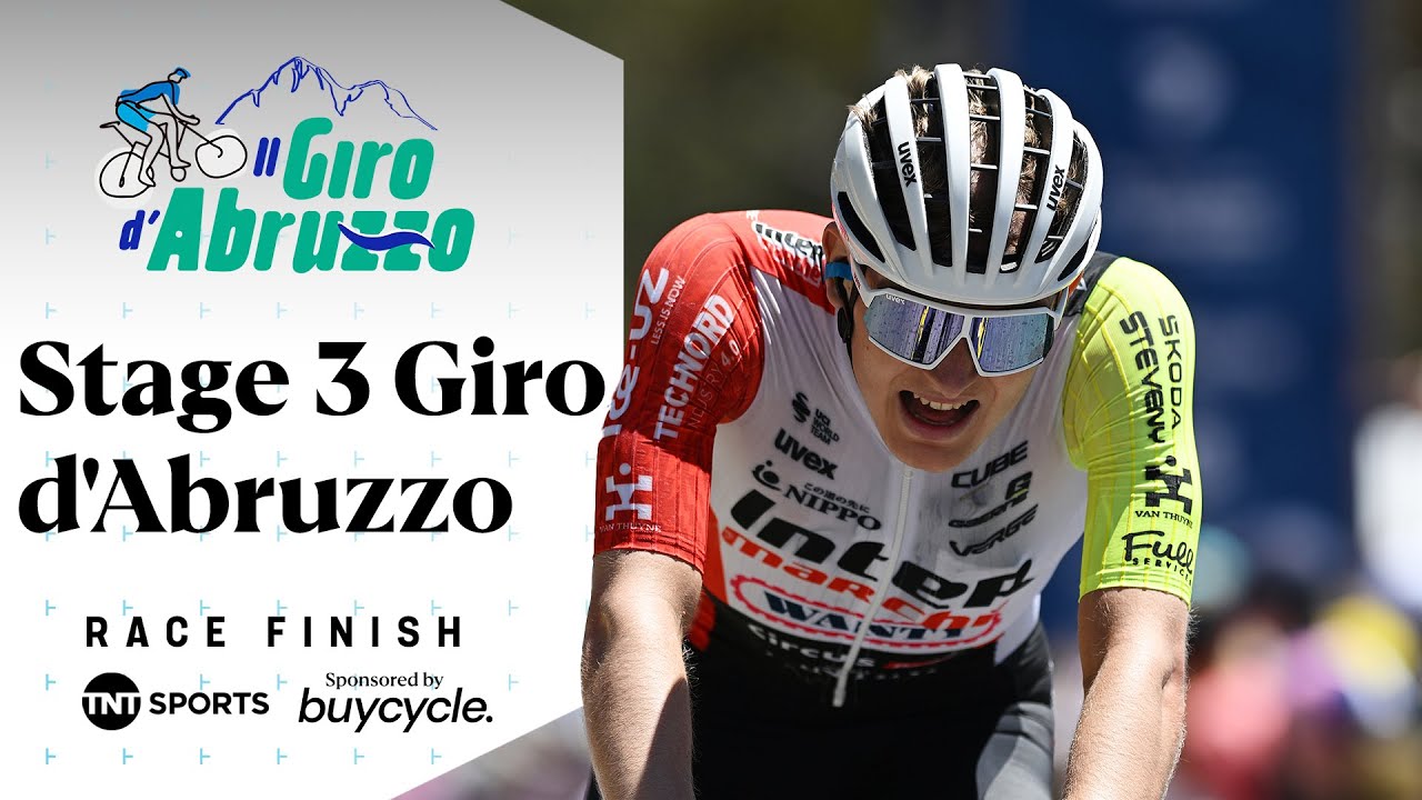 BREAKTHROUGH VICTORY! 🙌 | 2025 Giro d'Abruzzo Stage 3 Men's Final KM's | TNT Sports Cycling