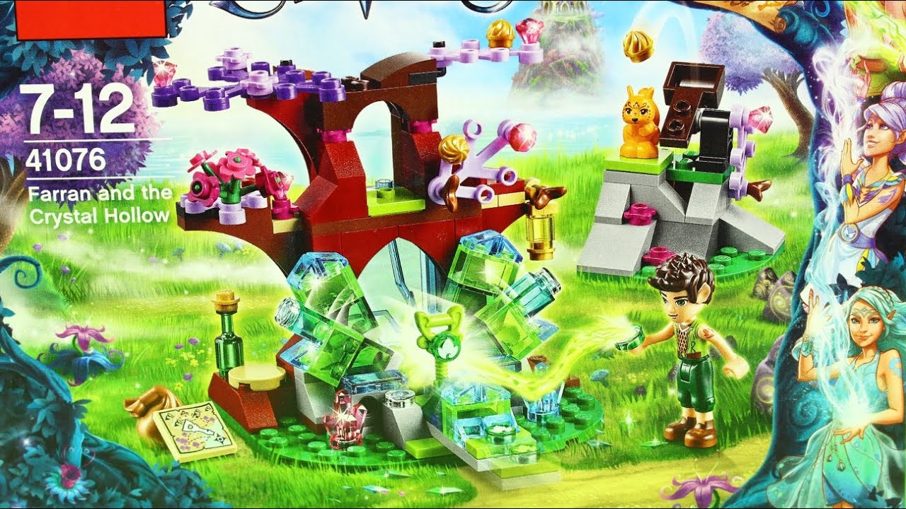 Farran And The Crystal Hollow / Эльфы Фарран и Кристальная Лощина - Lego Elves - 41076
