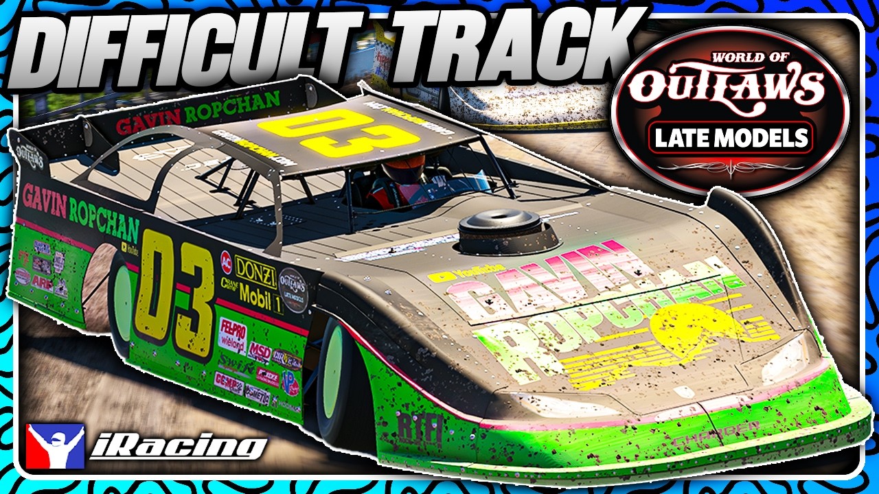 Гонки на грунтовых трассах WoO Dirt Late Model на автодроме Oswego Speedway | iRacing Dirt