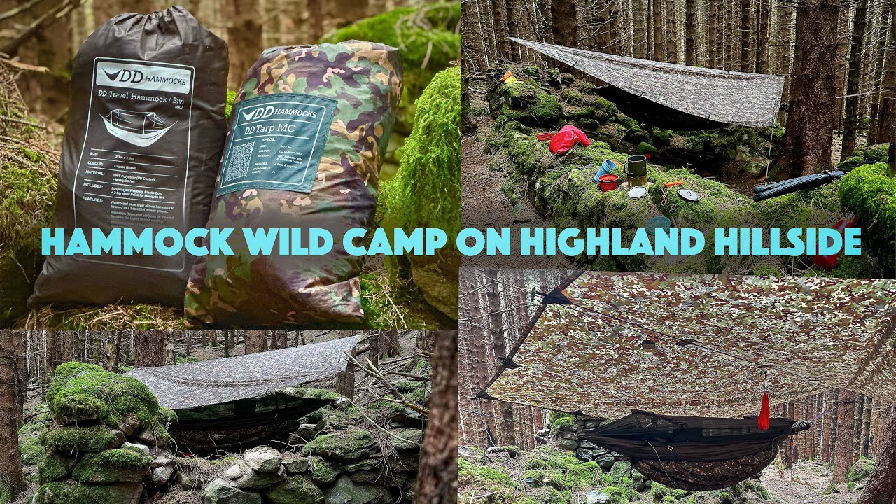 Wild Camping - DD Hammocks and Hunting for History in the Scottish Highlands