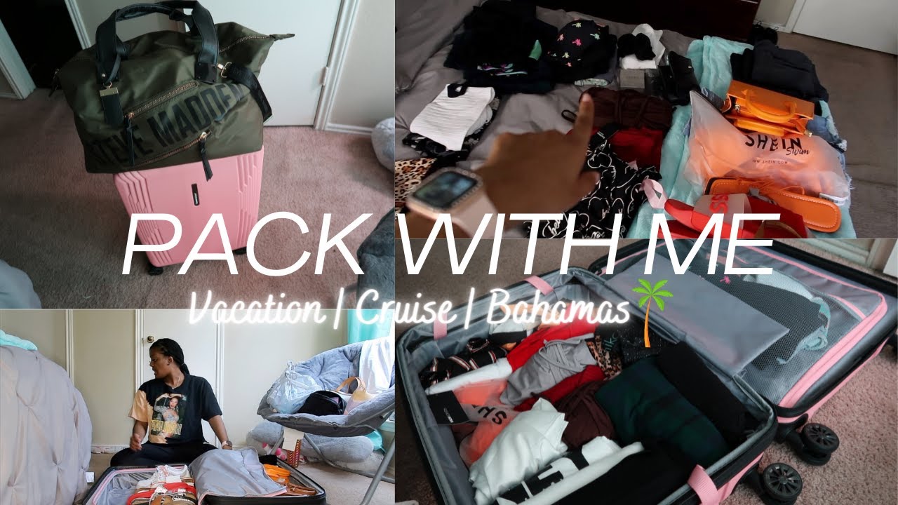 PACK WITH ME!! | VACATION | CRUISE | BAHAMAS