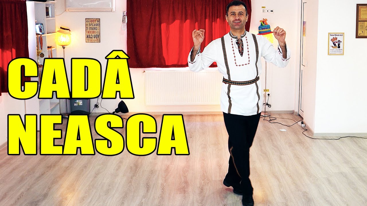 Învață Cadâneasca în 10 minute - dans popular românesc - tutorial