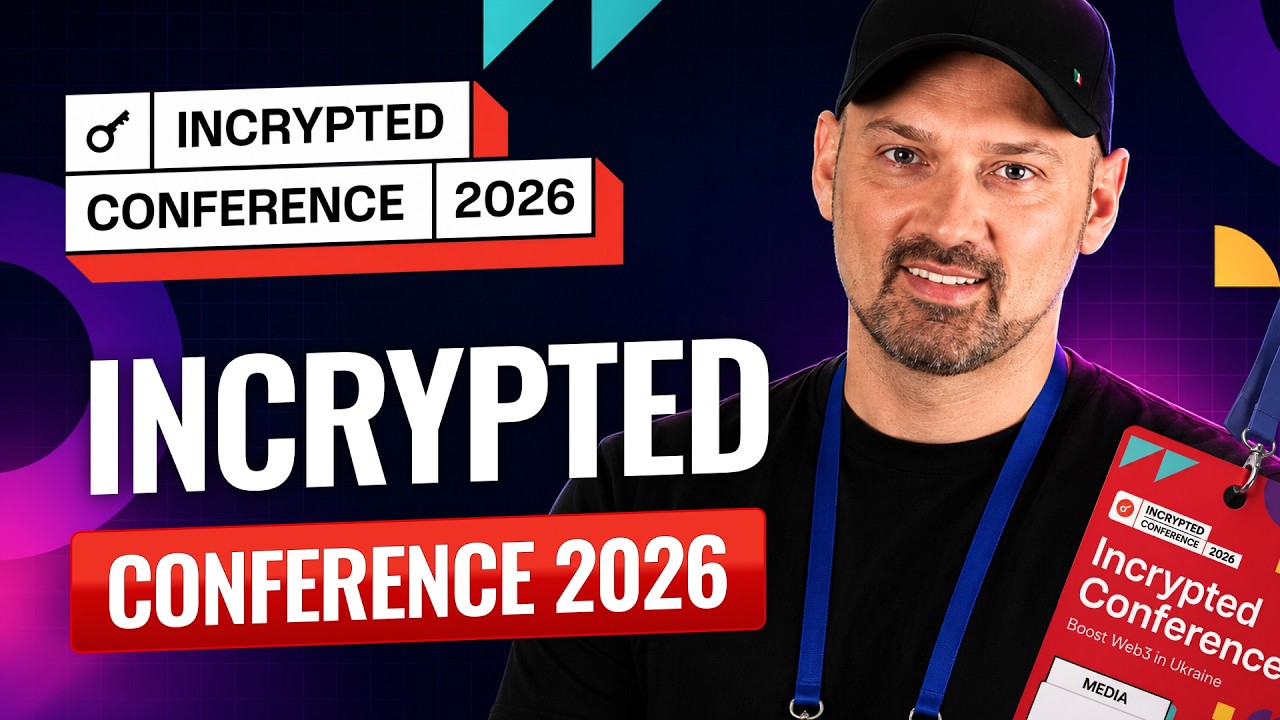 Incrypted Conference 2026: главные криптотренды, Bitcoin, AI и Web3