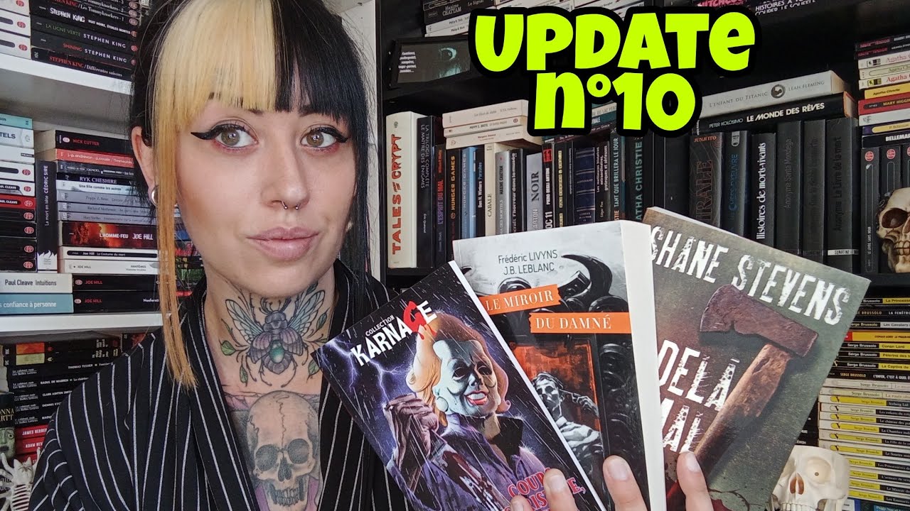 UPDATE N°10 . UN SERIAL KILLER , DU LOVECRAFT, DU SLASHER ET PLUS ENCORE...