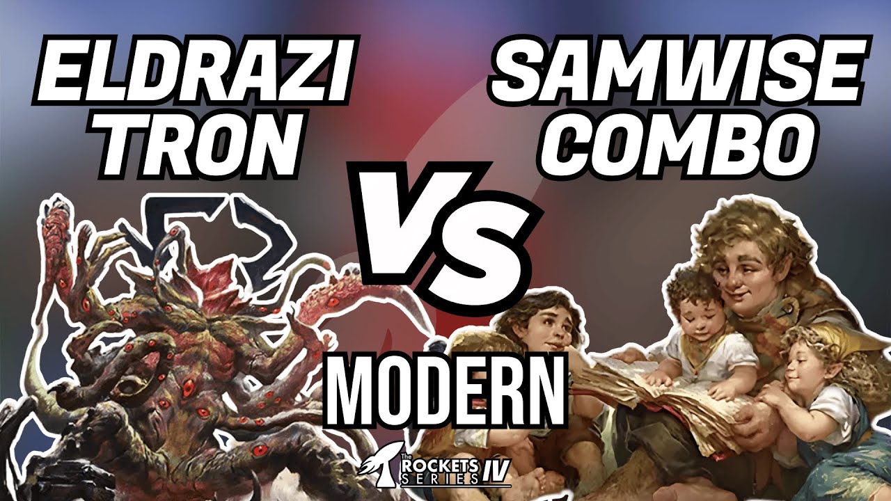 Eldrazi Tron vs Samwise Combo | Modern | MTG Rockets Series with Live Commentary