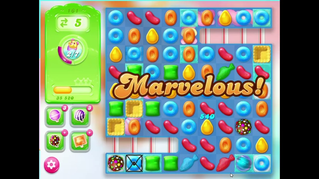 candy crush jelly saga level 161