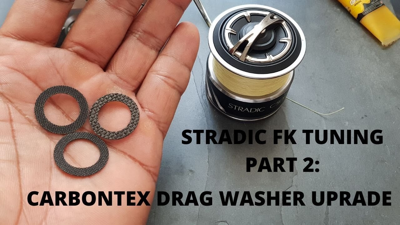 Shimano Stradic Tuning Part 2: CarbonTex Drag Washer Upgrade (SURPRISE INSIDE !!!)