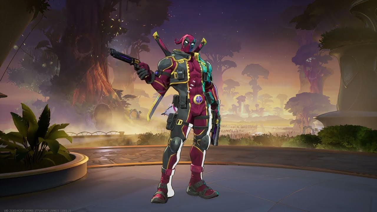 Level-uping Deadpool healer in Marvel Rivals