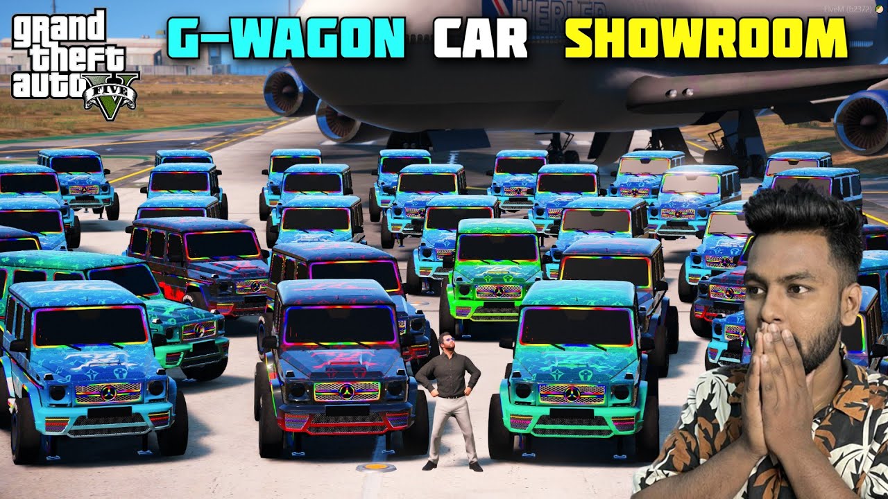 GTA 5 : MICHAEL OPENED A NEW G-WAGON CAR SHOWROOM || BB GAMING
