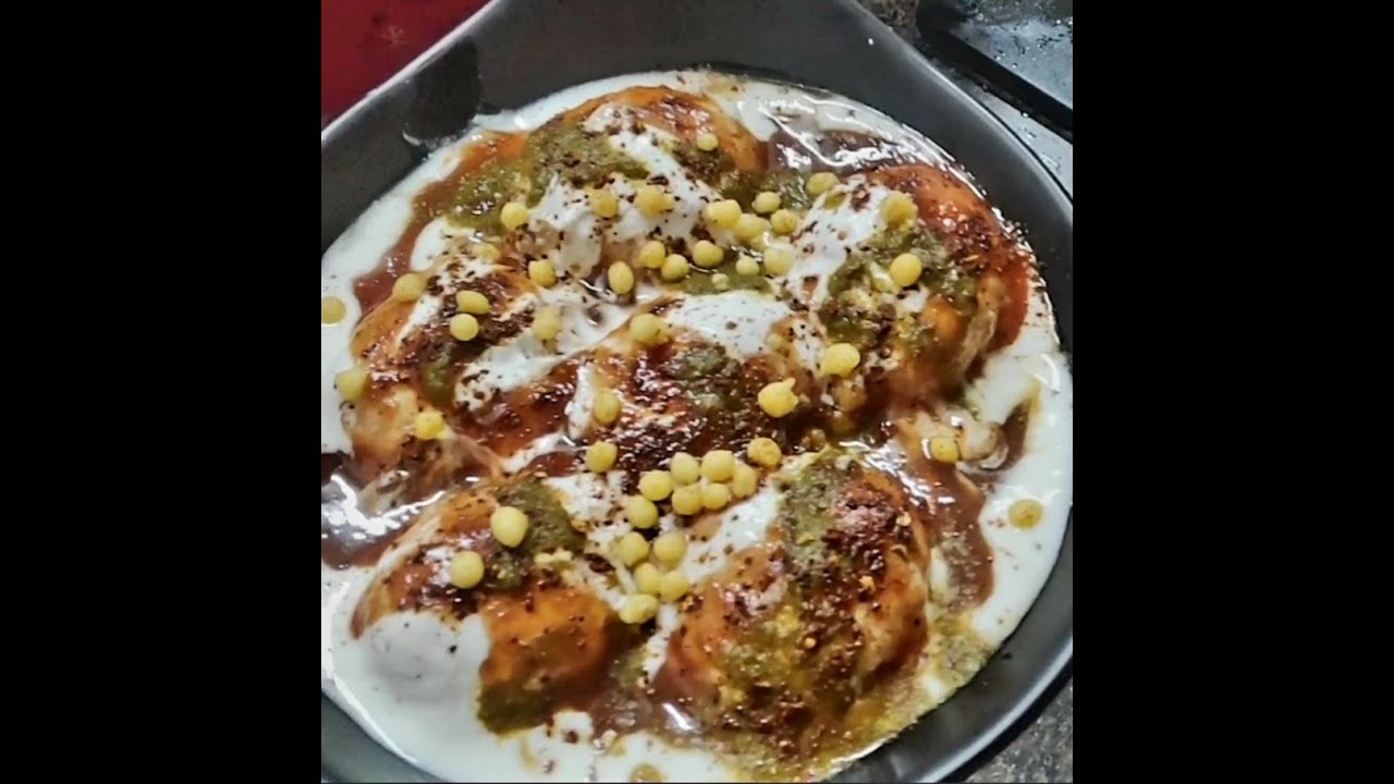 Dahi bhalla twist with magic masala
