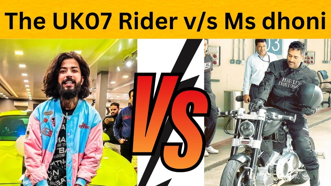 The UK07 Rider v/s MS Dhoni Bike's Collection 2023 | New Bike Collection | Shocking Result