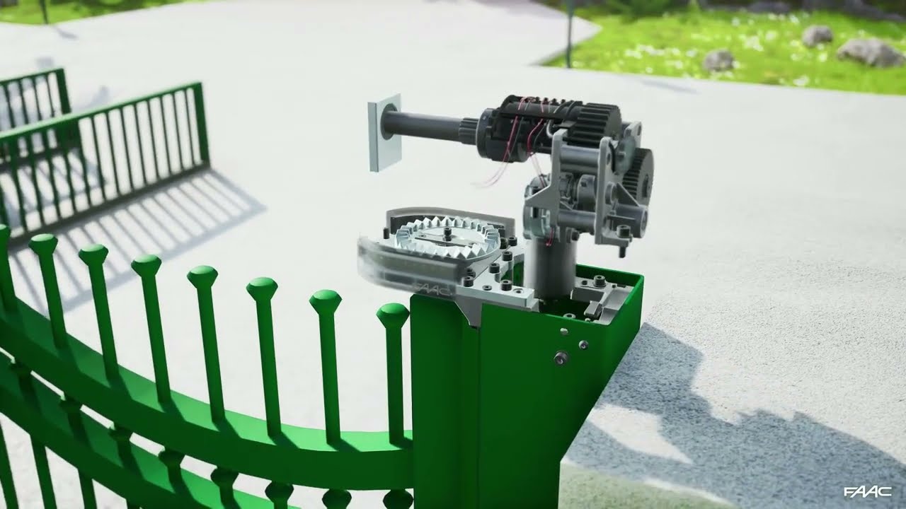 Automazione per cancelli a battente S2500 FAAC