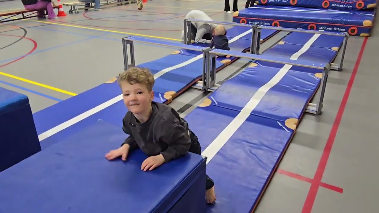 Parkour kids.