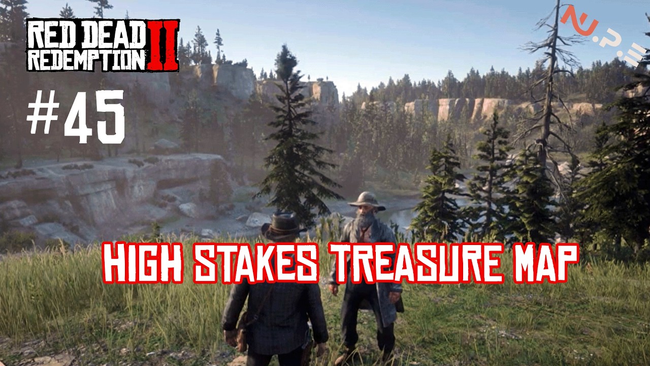 RDR2 - high stakes treasure  map / Gameplay EP.45