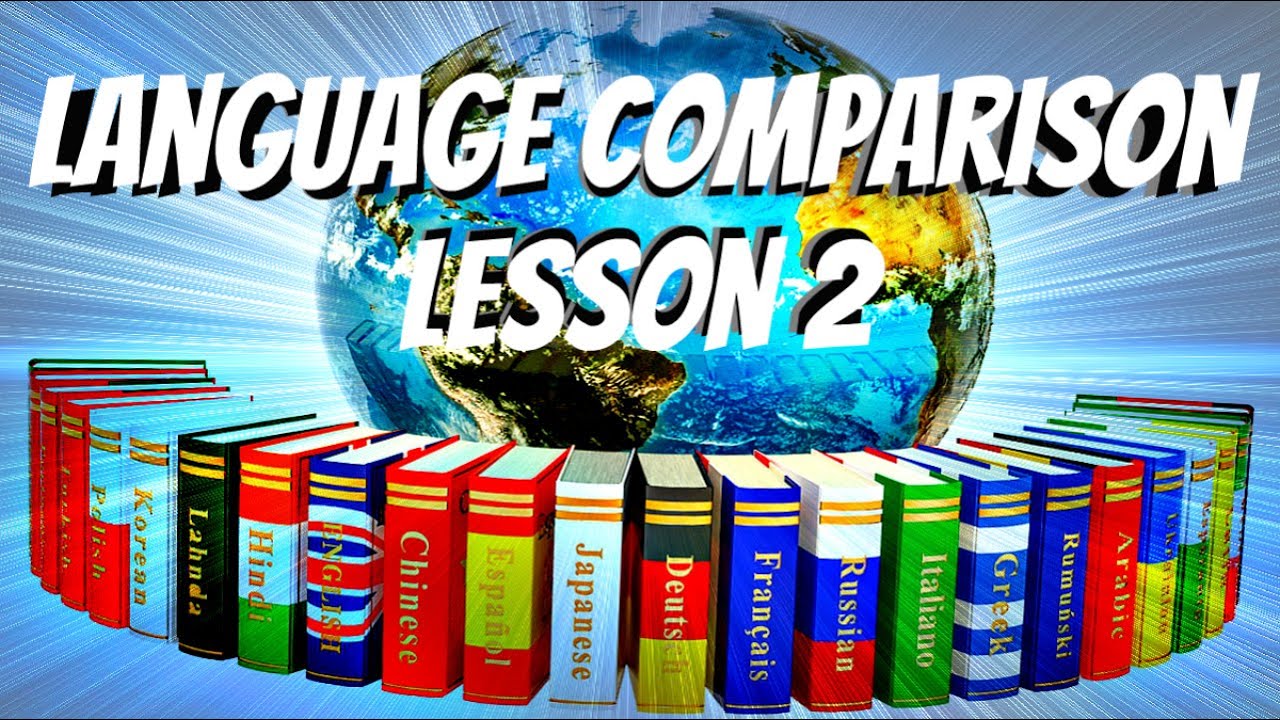 Learn Multiple Languages at once! Lesson 2 (Language Comparison Series)