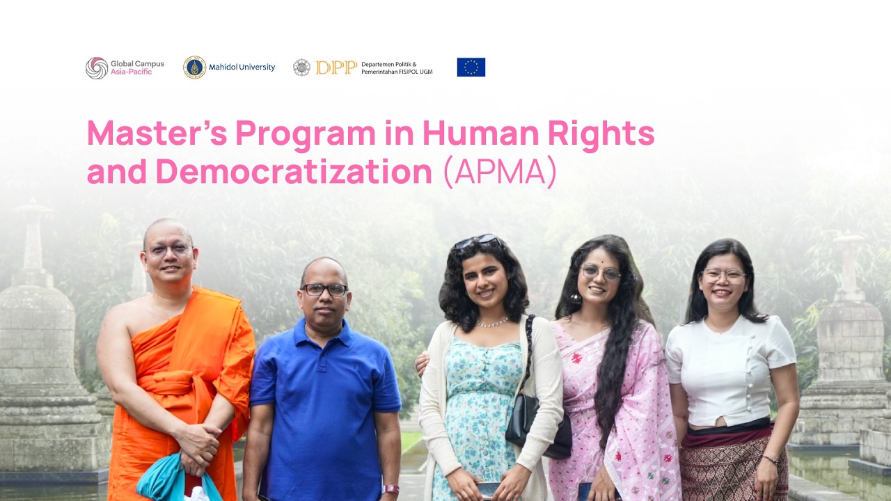 The Asia-Pacific Master of Arts in Human Rights and Democratization (APMA MHRD)