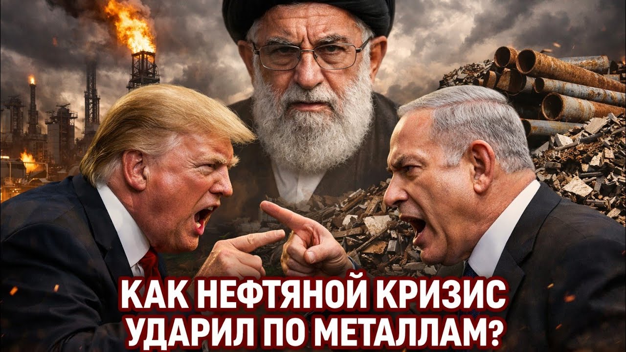 Как нефтяной кризиз ударил по металлам? Будет ли глобальная рецессия ?