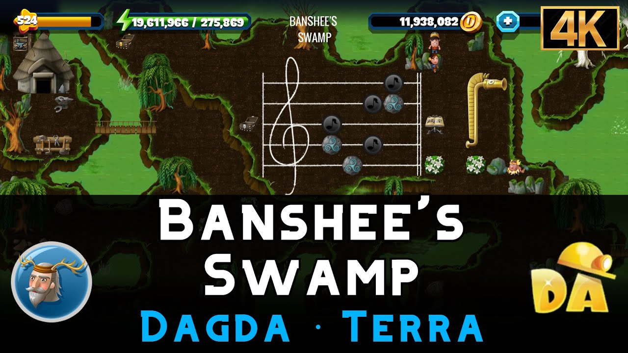 Banshee's Swamp | Dagda #7 | Diggy's Adventure