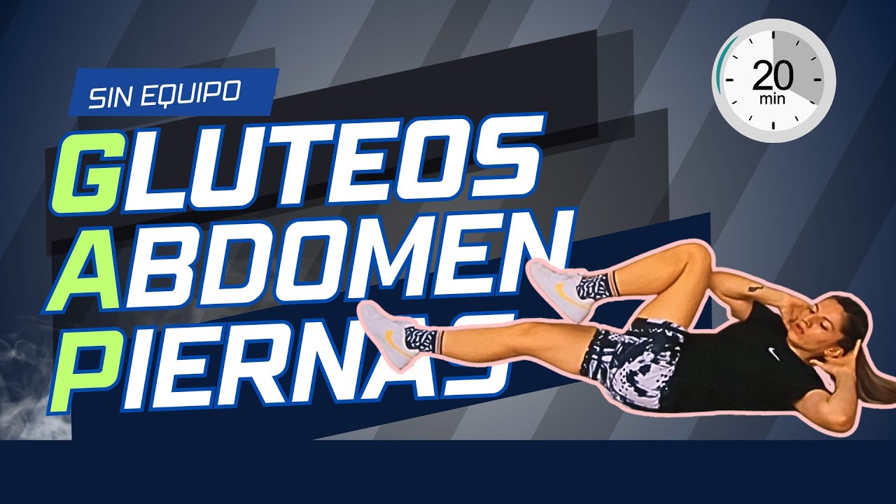 AUMENTA GLÚTEOS y Tonifica Piernas | Rutina GAP SIN SALTOS