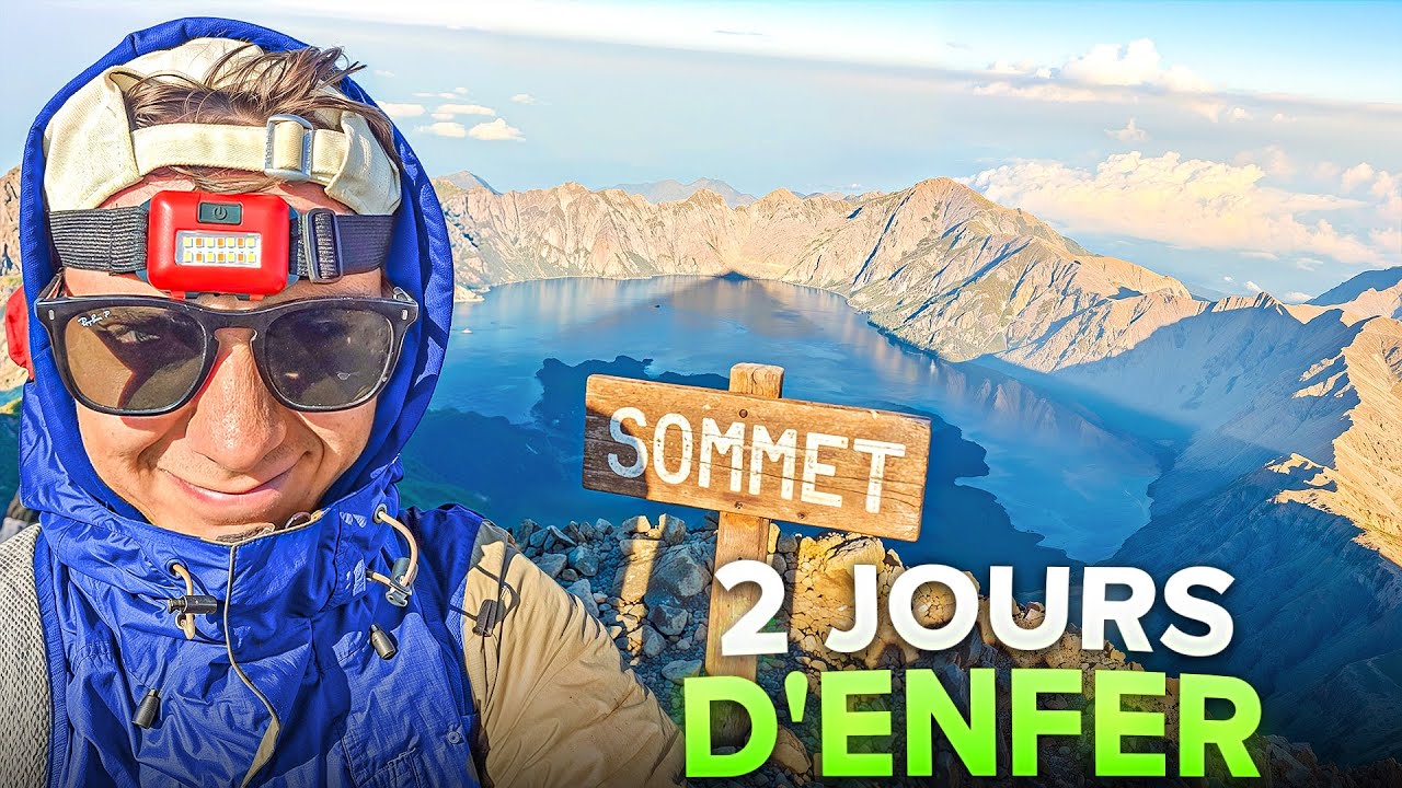 J’ai failli abandonner l’ascension du Mont Rinjani