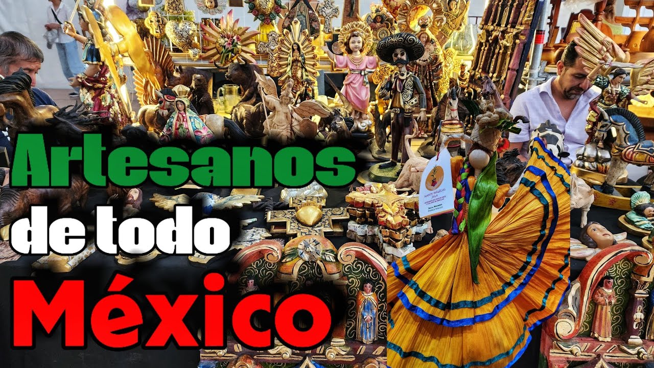 🟩⬜🟥¡ARTESANÍAS DE TODO MÉXICO!/ARTESANÍAS CON LOS PIES/FIBRAS NATURALES/TODO EN BARRO/DECORACIONES