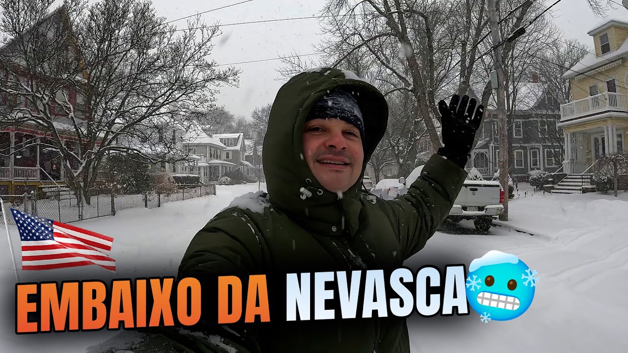 COMO É NO MEIO DE UMA NEVASCA🥶❄️