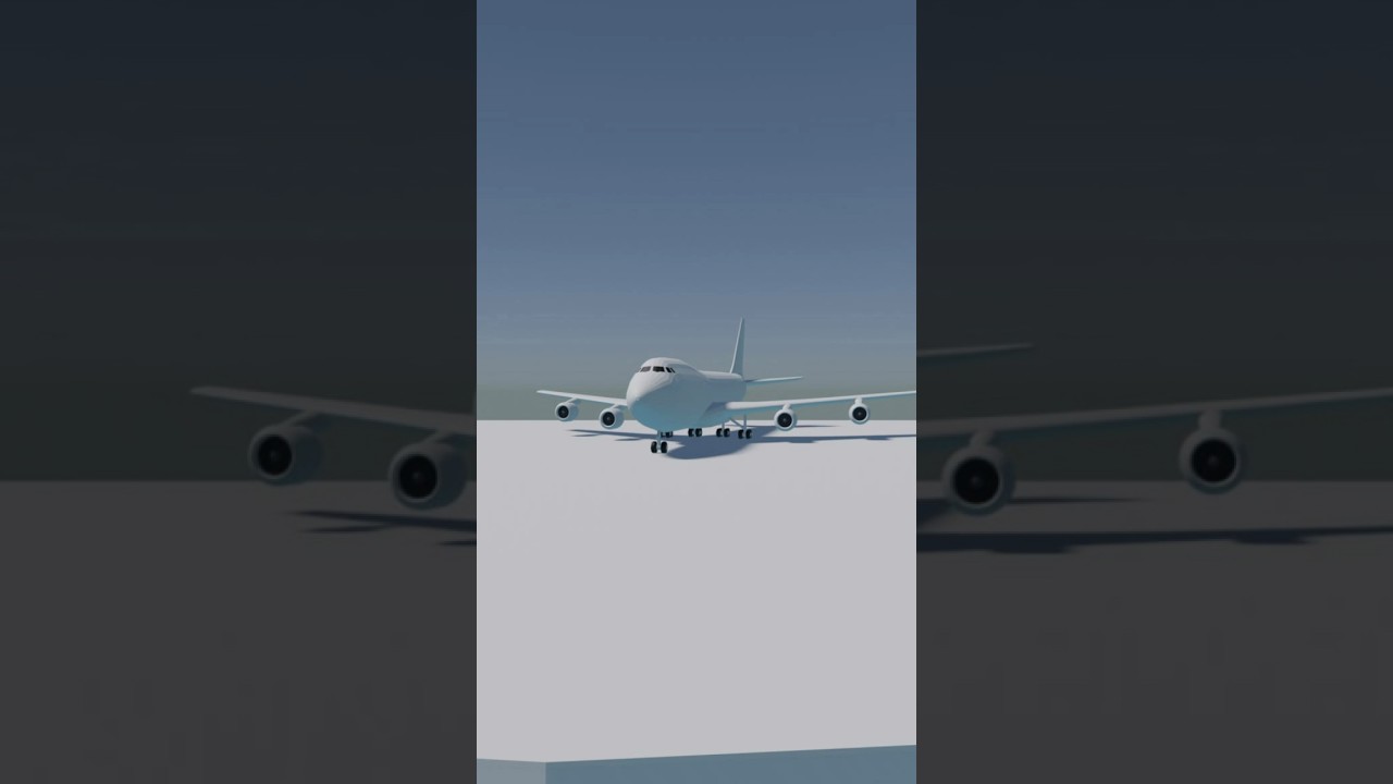 ❤️🧑&zwj;✈️✈️Drawing a model of Boeing 747-200 #aviationgeek #science #aviation #avgeek