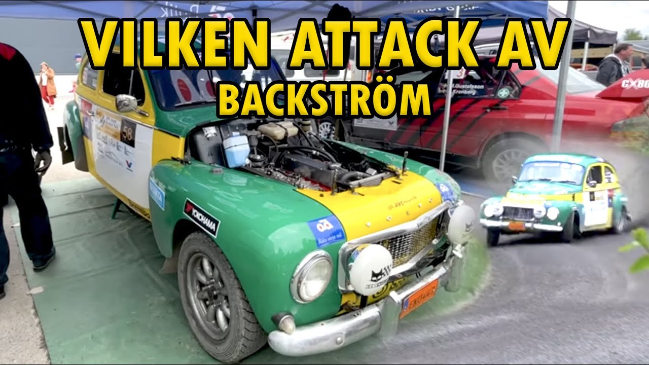 GÅR DET åka fortare än så här med en VOLVO PV? South Swedish Rally 2022