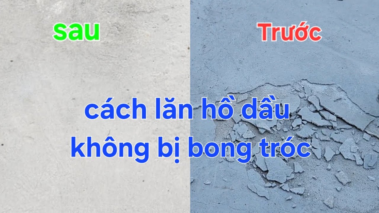 C&aacute;ch lăn hồ dầu bề mặt kh&ocirc;ng bị bong tr&oacute;c v&agrave; kim lu&ocirc;n chống thấm gi&aacute; rẻ Lh : 0979975556