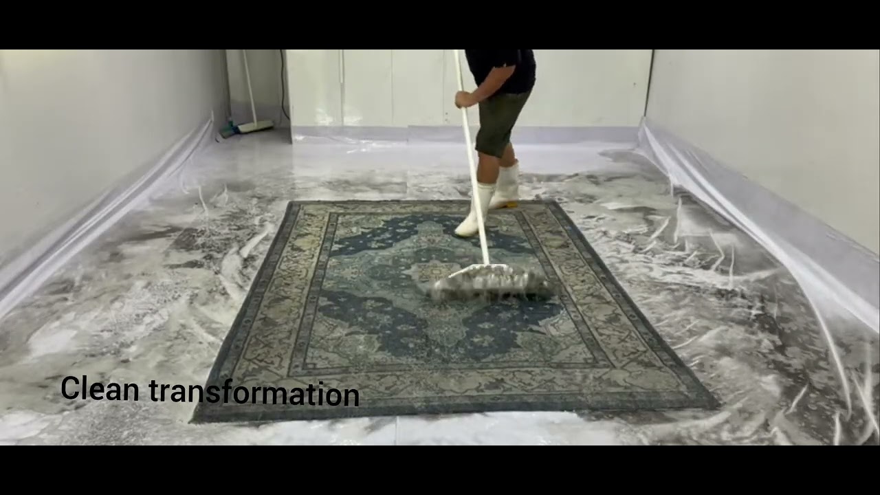 Very dirty carpet cleaning and scraping video#asmr #satisfying 