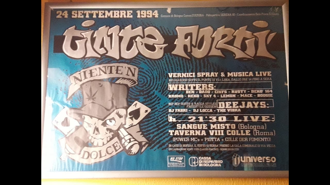 Colle Der Fomento + Cor Veleno + Piotta @ Tinte Forti 1994