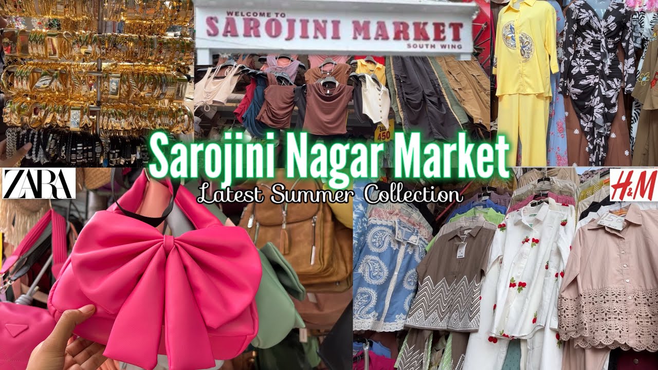 Sarojini Nagar Market ✨ | Latest Summer Collection 2025 with Shop Number