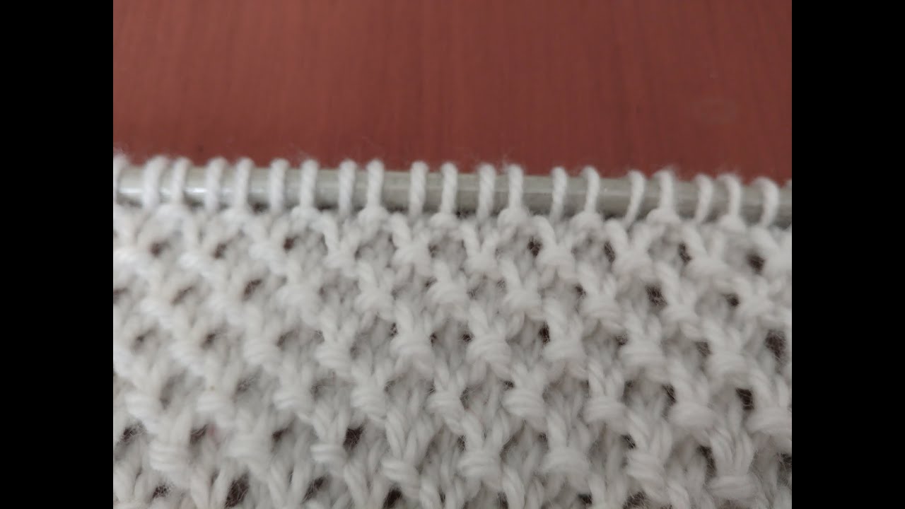 Mercimek Örgü Modeli - Easy Knitting Pattern