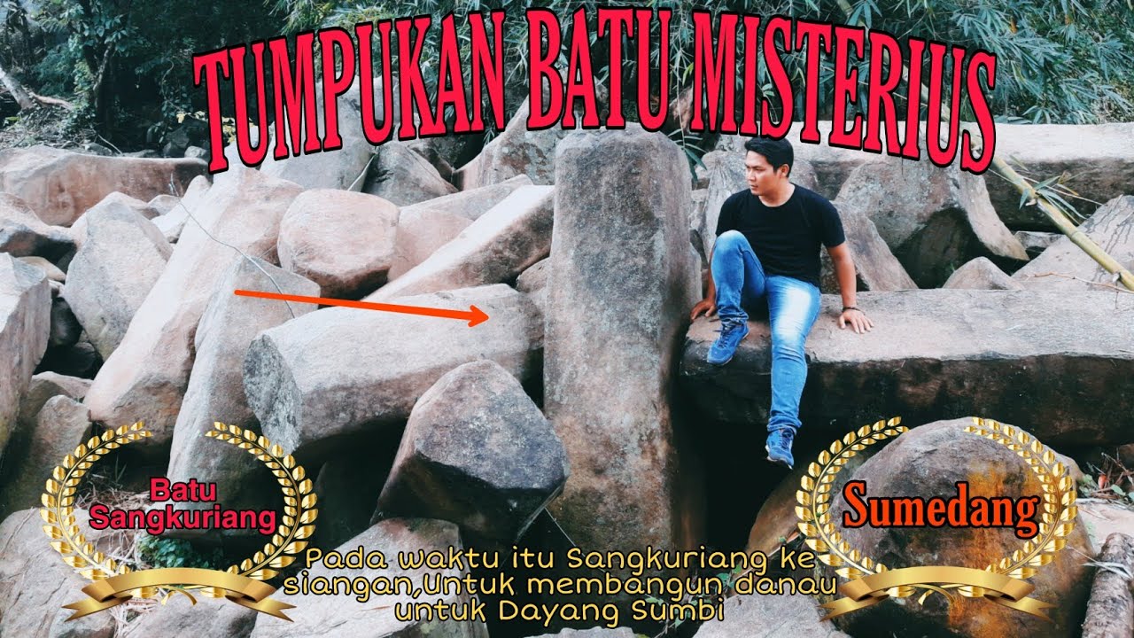 Tumpukan Batu Misterius Di Tengah Kebun Warga Sumedang