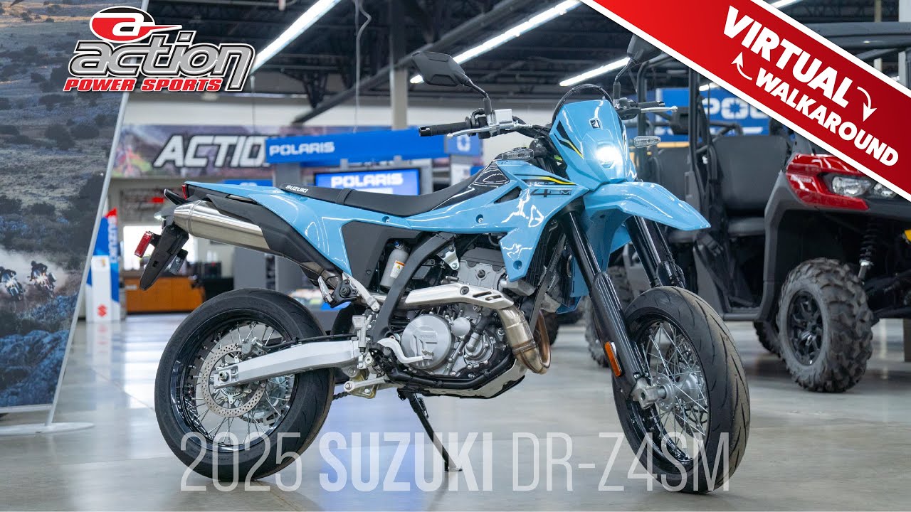2025 Suzuki DR-Z4SM | Virtual Walkaround