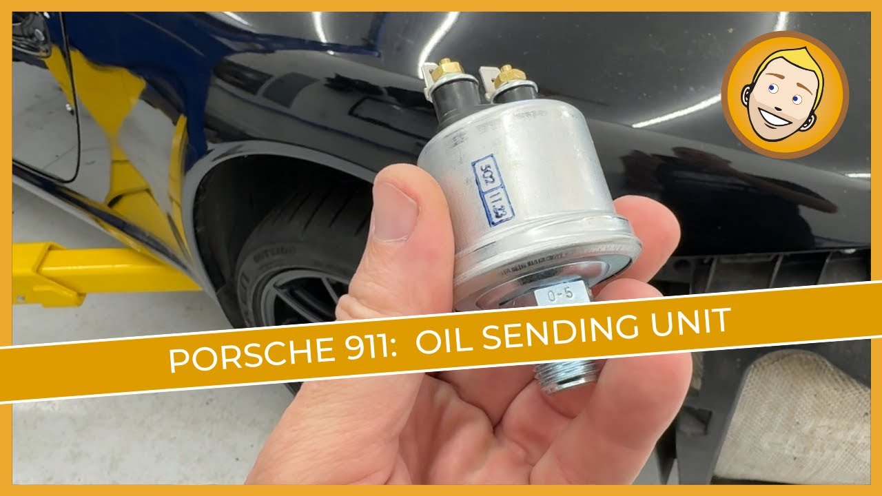 Руководство по сборке двигателя Porsche 911, часть 46: Замена масляного датчика
